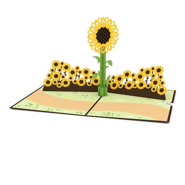 Sunflower 3D card Online Hot Sale