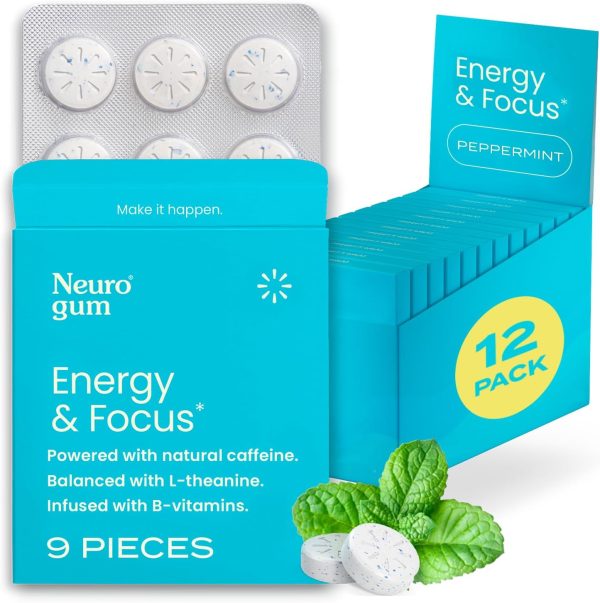 Neuro Energy & Focus Gum Online now