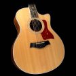 Used 2012 Taylor 456ce 12-String Grand Symphony Acoustic Guitar Natural Fashion