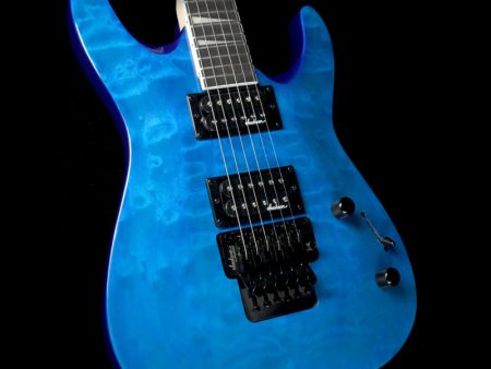 Jackson JS32Q Dinky Arch Top DKA Transparent Blue Supply