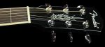 Used Fender T-Bucket 300CE Dreadnought Acoustic Guitar Transparent Black Fashion