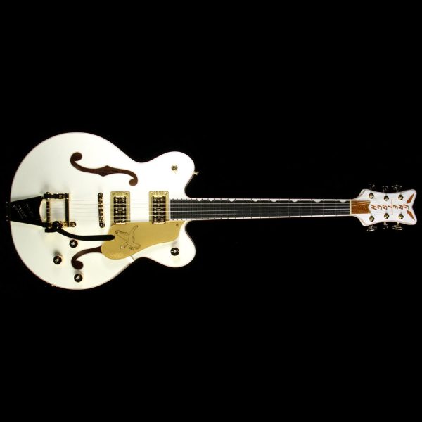 Used Gretsch G6636T Players Edition White Falcon Double-Cut Electric Guitar with Bigsby For Sale