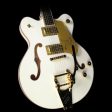 Used Gretsch G6636T Players Edition White Falcon Double-Cut Electric Guitar with Bigsby For Sale