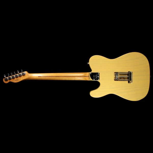 Used 2016 Fender Custom Shop Exclusive Roasted ZF Telecaster Electric Guitar Butterscotch Blonde Online Sale