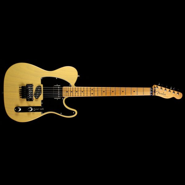 Used 2016 Fender Custom Shop Exclusive Roasted ZF Telecaster Electric Guitar Butterscotch Blonde Online Sale