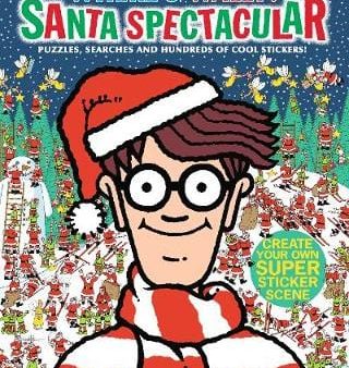 Martin Handford: Where s Wally? Santa Spectacular Sticker Activity Book [2018] paperback Online now